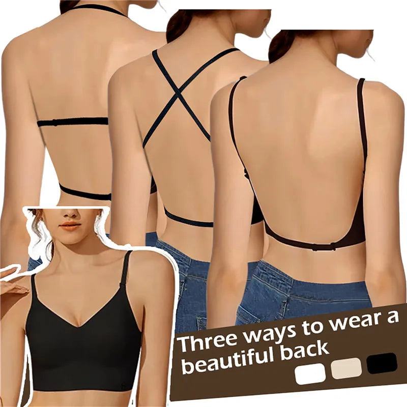 U Backless Bras